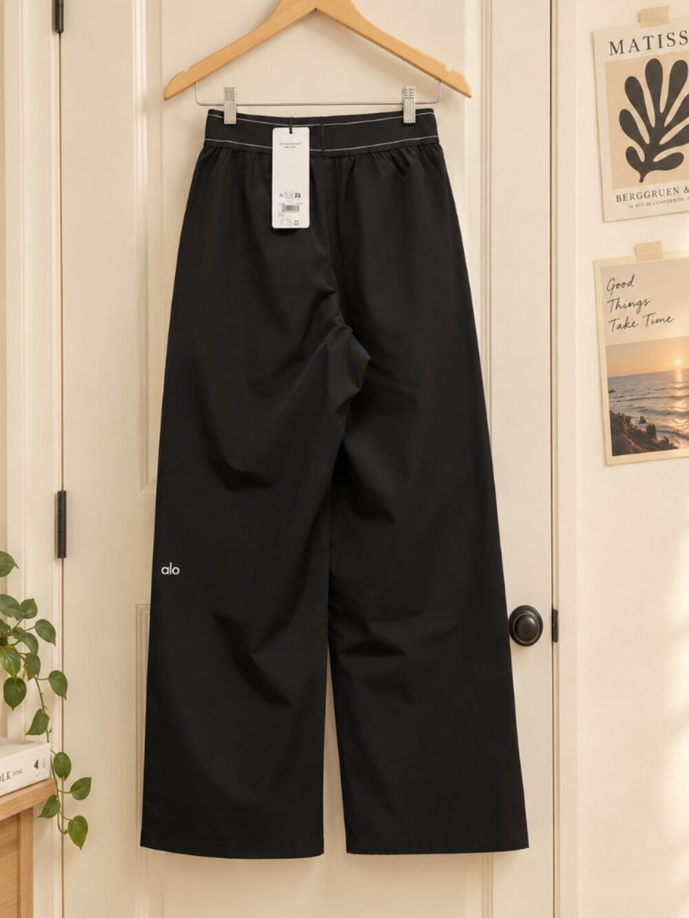 ๐คALO Yoga Suit Up Trouser Black โ Regular 30โ Straight leg ๐ฟ New with tags - Picture 4 of 8